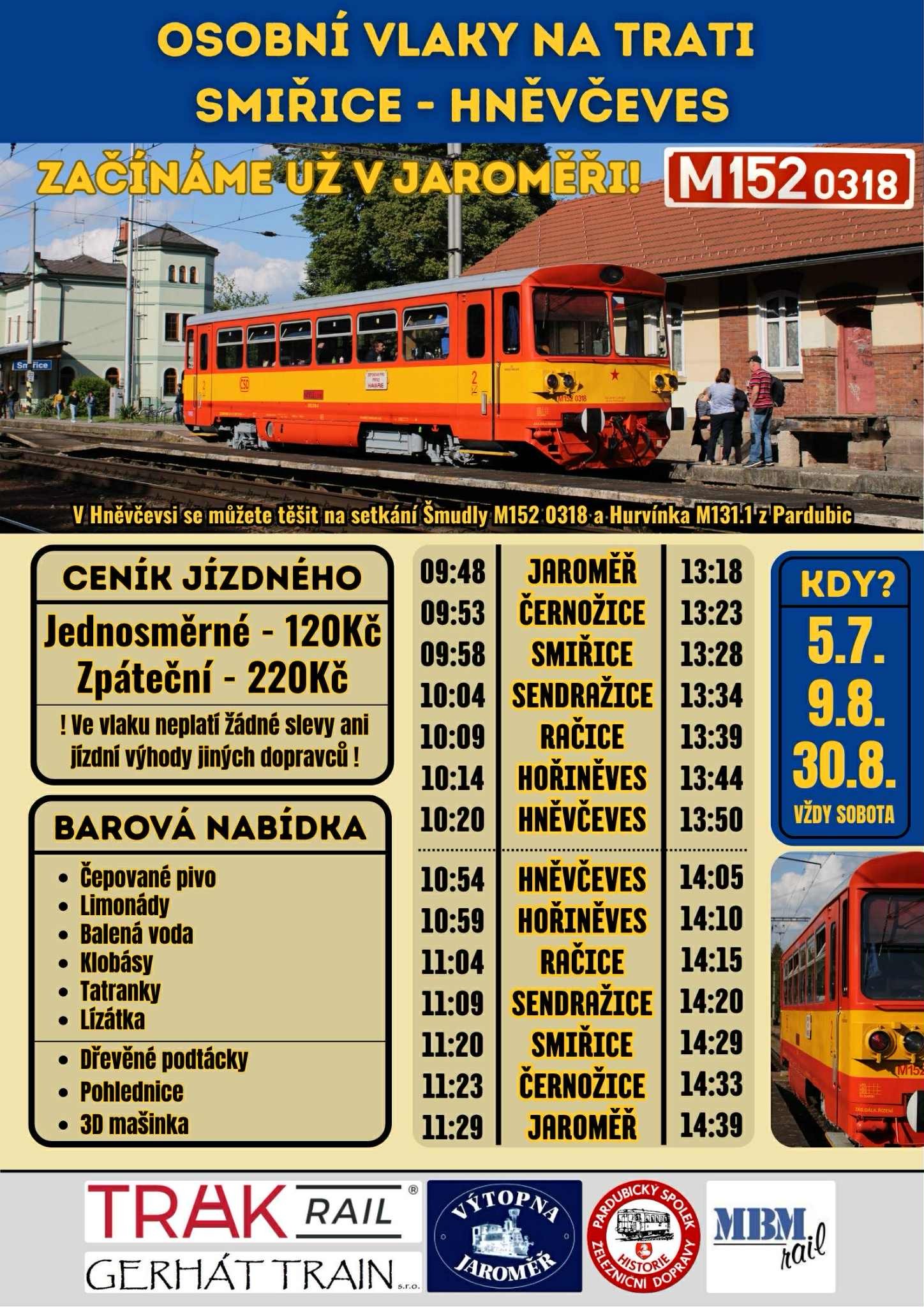 Jízdní řády šmudly